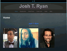 Tablet Screenshot of joshtryan.com